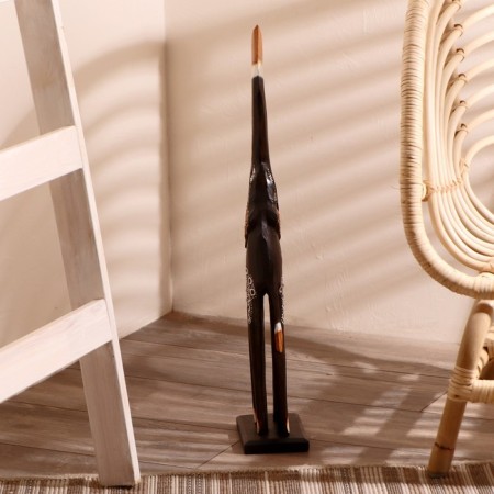 Souvenir tree "Elephant trunk up carved" high. 60 cm-2