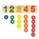 The logical pyramid "Learning to count" with numbers