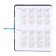 Purple dated pocket 2025, 155 x 95mm 64 sheets, Devente.nature, solid cover to leatherette with foam rubber, embossing, block 70, green