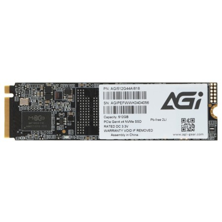 SSD AGI PCIE 4.0 X4 512GB AGI512G444AI818 AI818 M.2 2280
