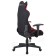 Brabix player "GT RACER GM-101", pillow, fabric, black/red