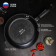 Flot of cast -iron magma, d = 28 cm, h = 6 cm, plastic handle