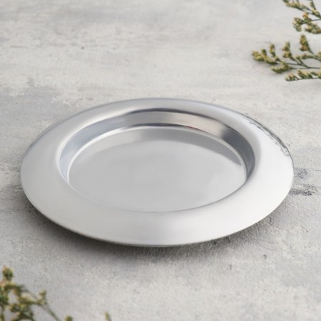 Click "Cup 110" Metal per candle, 11x11 cm, chrome-1