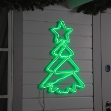 Neon figure 