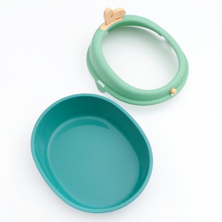 A round -round toilet 40 x 33.8 x 25.5 cm, green/orange-6
