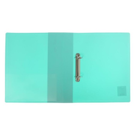 Folder on 2 rings A4 Calligrata, 40mm, 700mm, pocket at the end, ice green-1