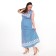 Sarafan female, blue color, size 50