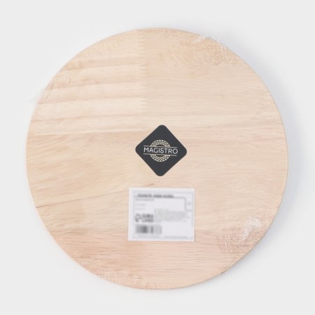 Cutting board Magistro "oak", d = 20 cm, oak-6
