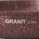 Granit Ultra Red, D = 24 cm pan, plastic handle, glass cover, anti -stick coating, brown color