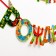 Garland on the tape “Happy Birthday!”, Dinosaur, dl. 2555 cm., 200 g/sq.m