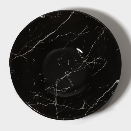Glass Glass Daulay "Marble Black", 740 ml, 18 × 4.5 cm-3