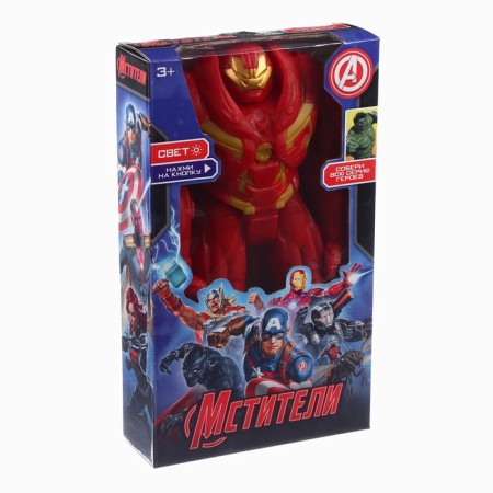 Figure Marvel "Avengers. Iron Hulk ", collectible, light effects-2