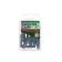 The clip is safe for cargo, in the package, the color is green, 10 pcs.