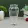 Vase "Vesna" 18/4 18x9 cm, 0.65l 2589 Transparent
