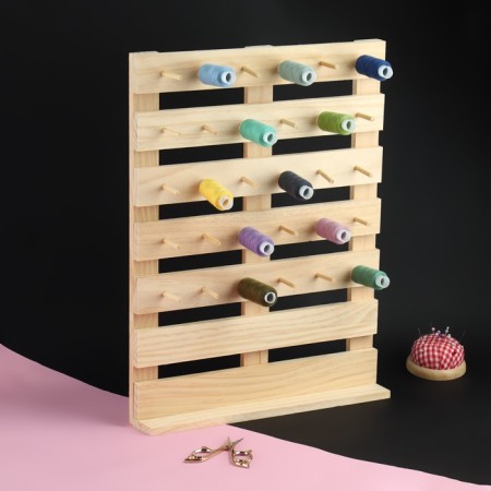 Organizer-book for threads, wall/table, with mounts, 40 × 30 × 5 cm