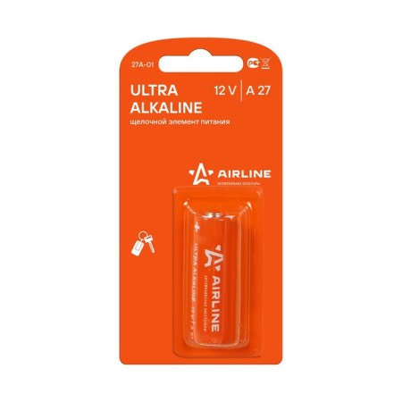 Battery A27 12V for key cards alkaline 1 pc.