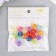 Beads for creativity plastic "Balls - broken glass" set 20 g d = 1.2 cm