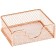 Meshu-Rose Gold Organizer stand, 5 departments, metal, pink gold