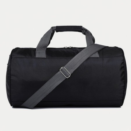 Sports bag with lightning, long belt, black/red color-1