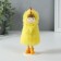Interior doll "Girl in a chicken costume" 6x7x13.5 cm