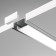 Aluminum profile built-in Led Strip Alm004S-2M, 200x2.2x0.6 cm, silver color