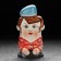 Porcelain sample "accountant", in the package book