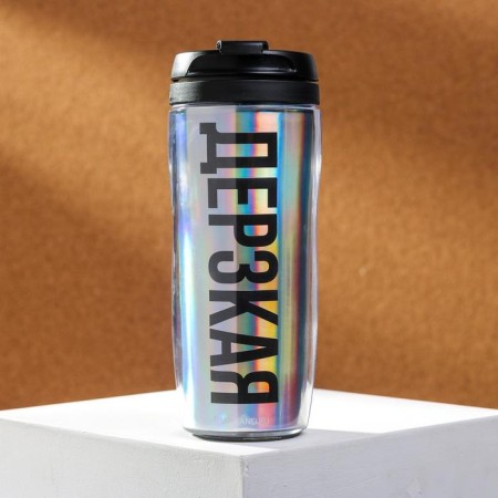 Thermostatic with a holographic insert "Daring", 350 ml