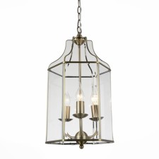 Люстра подвесная St Luce. SL228.303.03. Terso. 3х40 Вт, E14, 26,7х26,7х50 см, цвет бронза