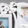 Photo frame in 3 photos 10x15 cm "Palma with cockers" white 28x33 cm