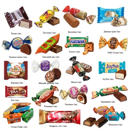 New Year. Gift set of sweets "Funny Friends", 300 g-6