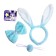 Carnival set "Bunny", 3 objects: rim, butterfly, tail