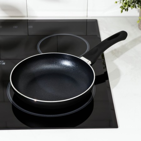 Field frying pan Basic, D = 20 cm, plastic handle, anti -stick coating, induction, black color-5