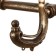 Lamp "Krueger" 2he27 40W bronze 80x26x20cm