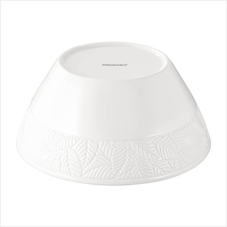 Porcelain salad Magistro Crotone, 1.4 l, 20 × 9 cm, white color-2