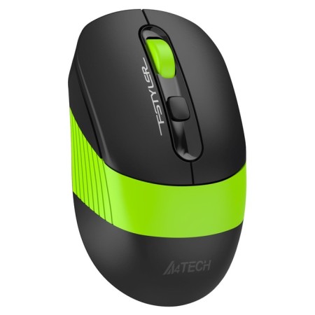 Mouse A4Tech FSTYLER FG10CS AIR Black/Green optical (2000DPI) Silent Wireless USB 1033858-8