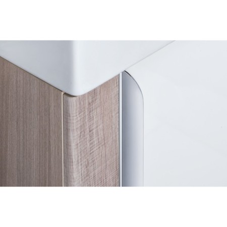 Tumbling under the Aquaton sink Vita, white color, ash shimo-2