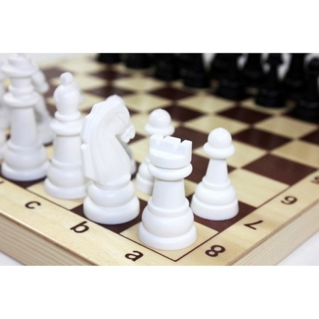 Game “Chess”, wooden box, field: 29 × 29 cm-2