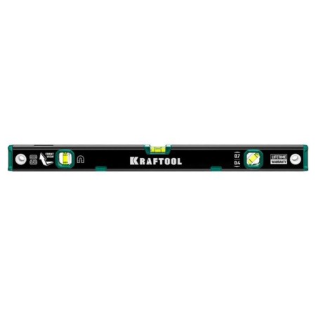 Magnetic level Kraftool 34785-60, reinforced profile, with a mirror eye, 600 mm