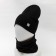 Two-layer children's hat, black color, size 50-54