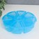 Casket Plastic for trifles "Round" 8 compartments 2.5x10.3x10.3 cm