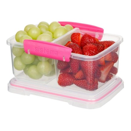 Rectangular two -section container, 835 ml-6