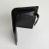 Male purse on magnet 3 in 1, department for auto documents, passports, black color