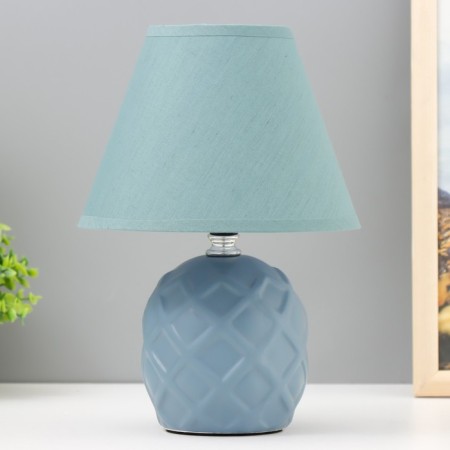 Table lamp 37516/1 1x40W E14 blue 18x18x26 cm Risalux