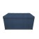 Puff with a lid and weighting, 800 × 400 × 420 mm, Vital velor, Ocean color