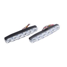 DRL AVS DL-6A, 153 x 33 x 17 mm, 2.4W, 6 LEDs, set 2 pcs