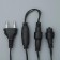 Garland "thread" 10 m, IP44, UMS, dark thread, 100 LED, glow blue, 220 V