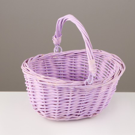 Basket, 18 × 15 × 9 cm, willow