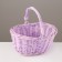 Basket, 18 × 15 × 9 cm, willow