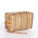 Lightning cosmetic bag, beige color