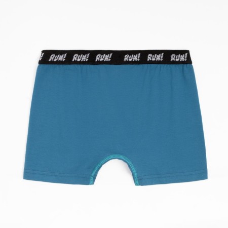 Panties for a boy (boxers), jeans color, height 134 cm-2